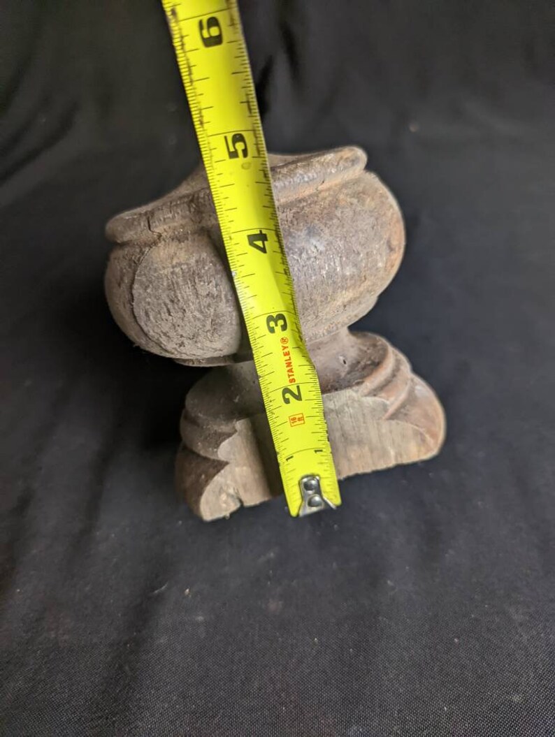 Newel Post Cap. Finial. Antique Newel Post Cap Unfished Hand Etsy