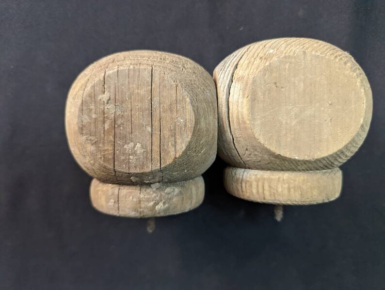 Newel Post Cap. Finial. Antique Newel Post Cap Hand Carved. Etsy