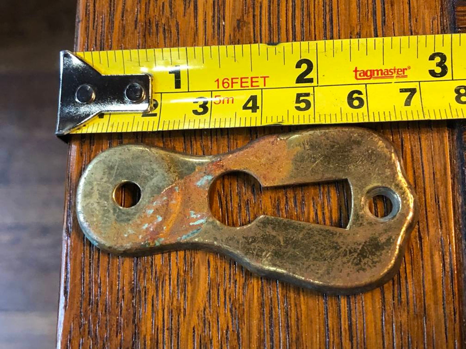 Set of 4 Antique Architectural Salvage Brass Door Keyhole Etsy