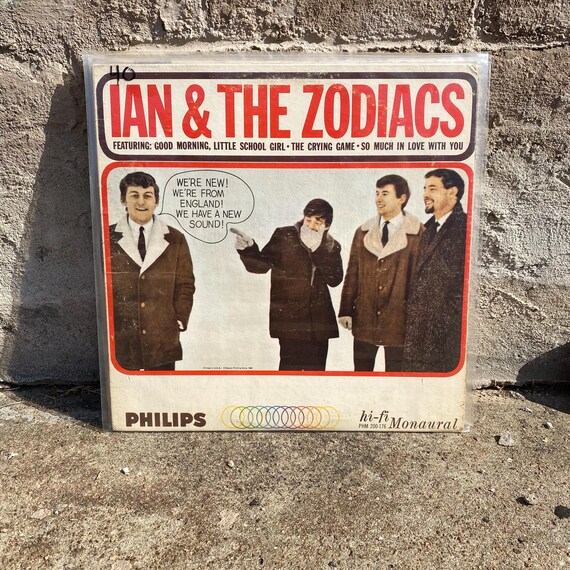 アーティスト名　Ian & The Zodiacs Album Cover for Ian & the Zodiacs, a Band Known for Their