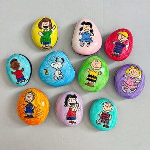 Friends hand painted rocks,  stone art, gifts, kindness rocks