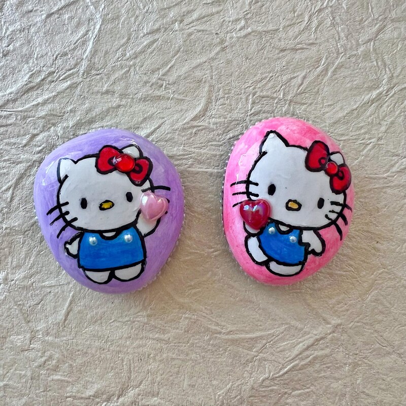 PandaMomRockPainting - Etsy