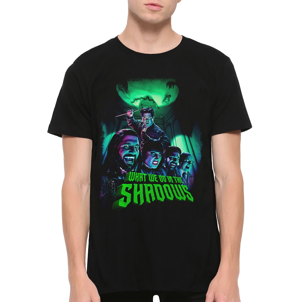 What We Do in the Shadows Black TShirt 100 Cotton Tee Etsy