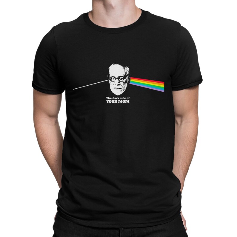 pink freud the dark side of your mom t shirt