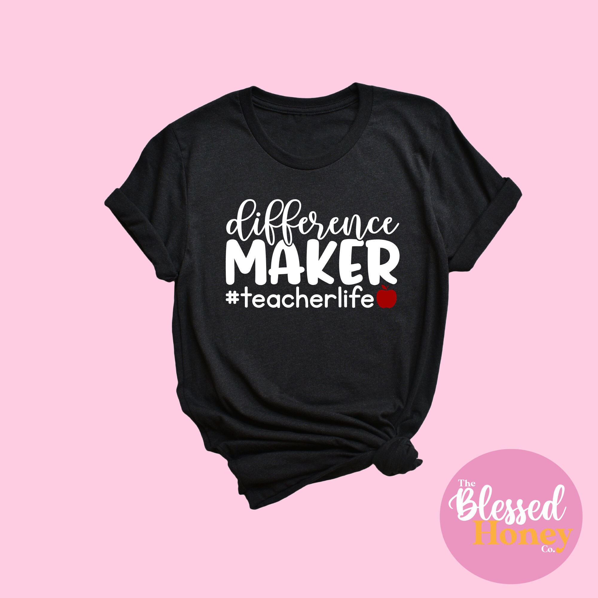 difference maker teacher shirt