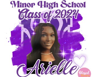Customizable Graduate Digital Design, Custom Graduation Shirt Designs