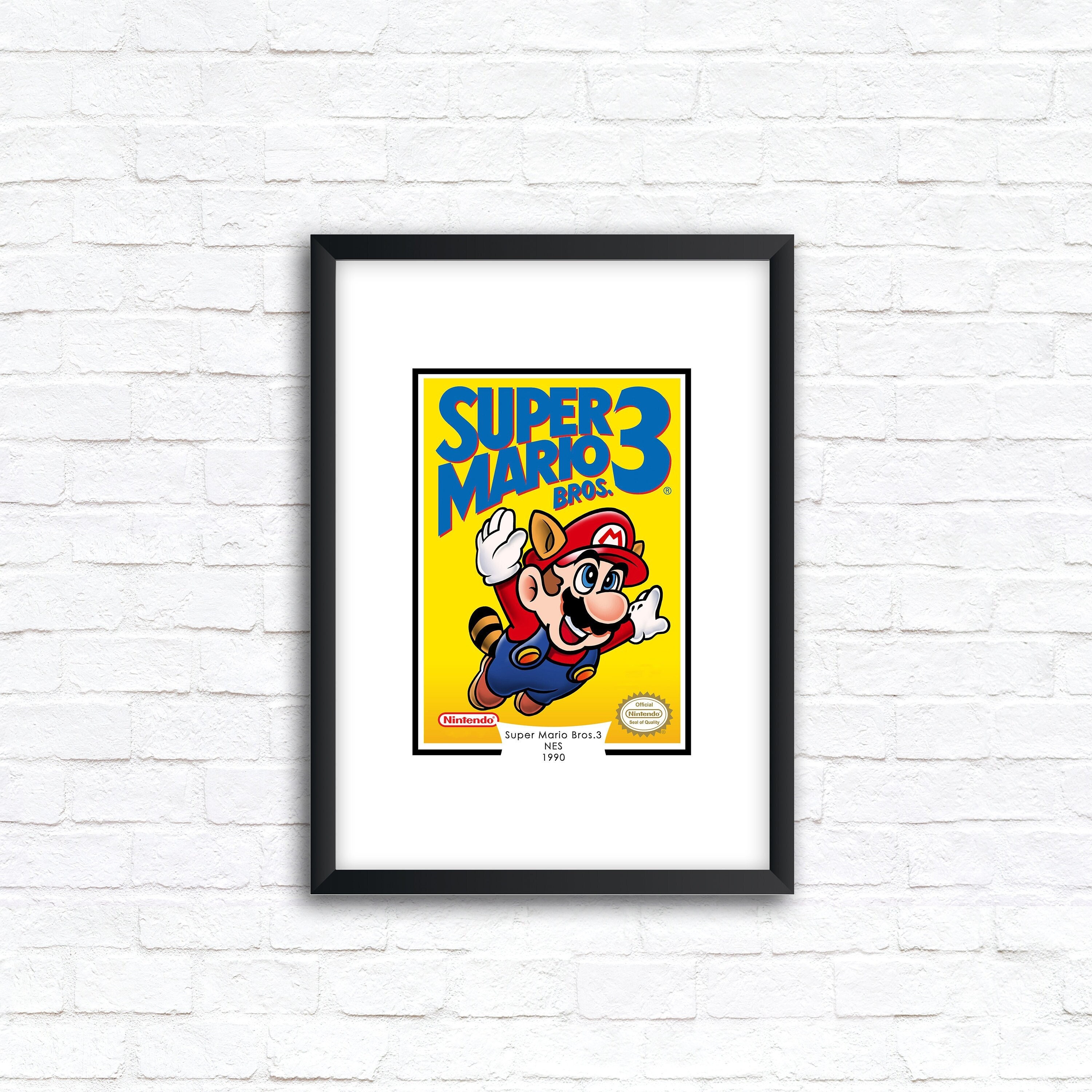 Super Mario Bros. 3 Poster -   Mario bros, Super mario art, Super  mario bros