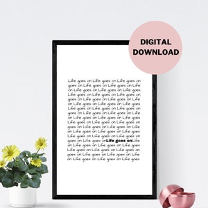Wall Art for Office, Positive Quote Printable Wall Art Print, Digital Download, Motivational Print, Dorm, Living Room, Minimalist Word Print