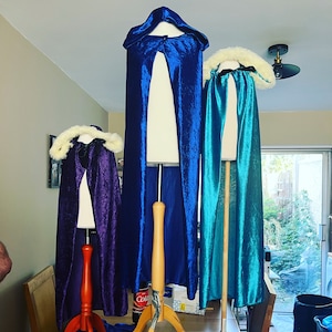Children Hooded Cloak | Fantasy Cloak | Witches Cloak | Dress-up | Pretend