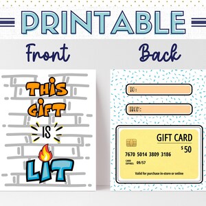 Divertente porta biglietti di auguri di compleanno, regalo di compleanno in denaro stampabile per adolescenti, regalo in contanti per bambini, regalo per ragazzi adolescenti, porta soldi, PR018a