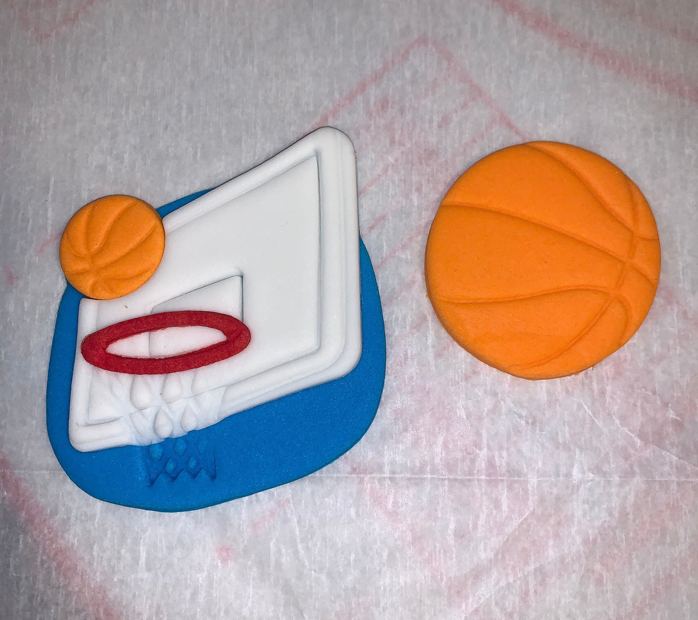 Edible Basketball cake decorations basket ball goal cake Etsy 日本