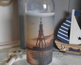Fles Light Ball Beacon Decoratie Noordzee Cuxhaven Light Bottle