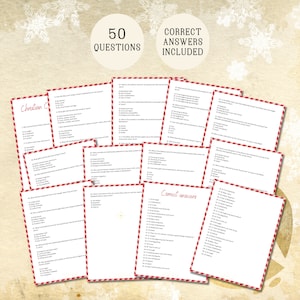 Printable Christian Christmas Trivia Questions, Christmas Bible Trivia ...