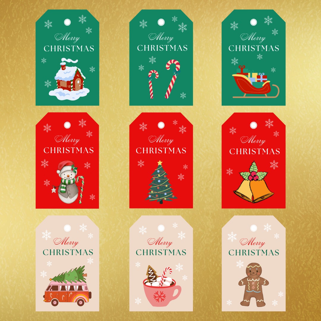 Cute Christmas Gift Tags 