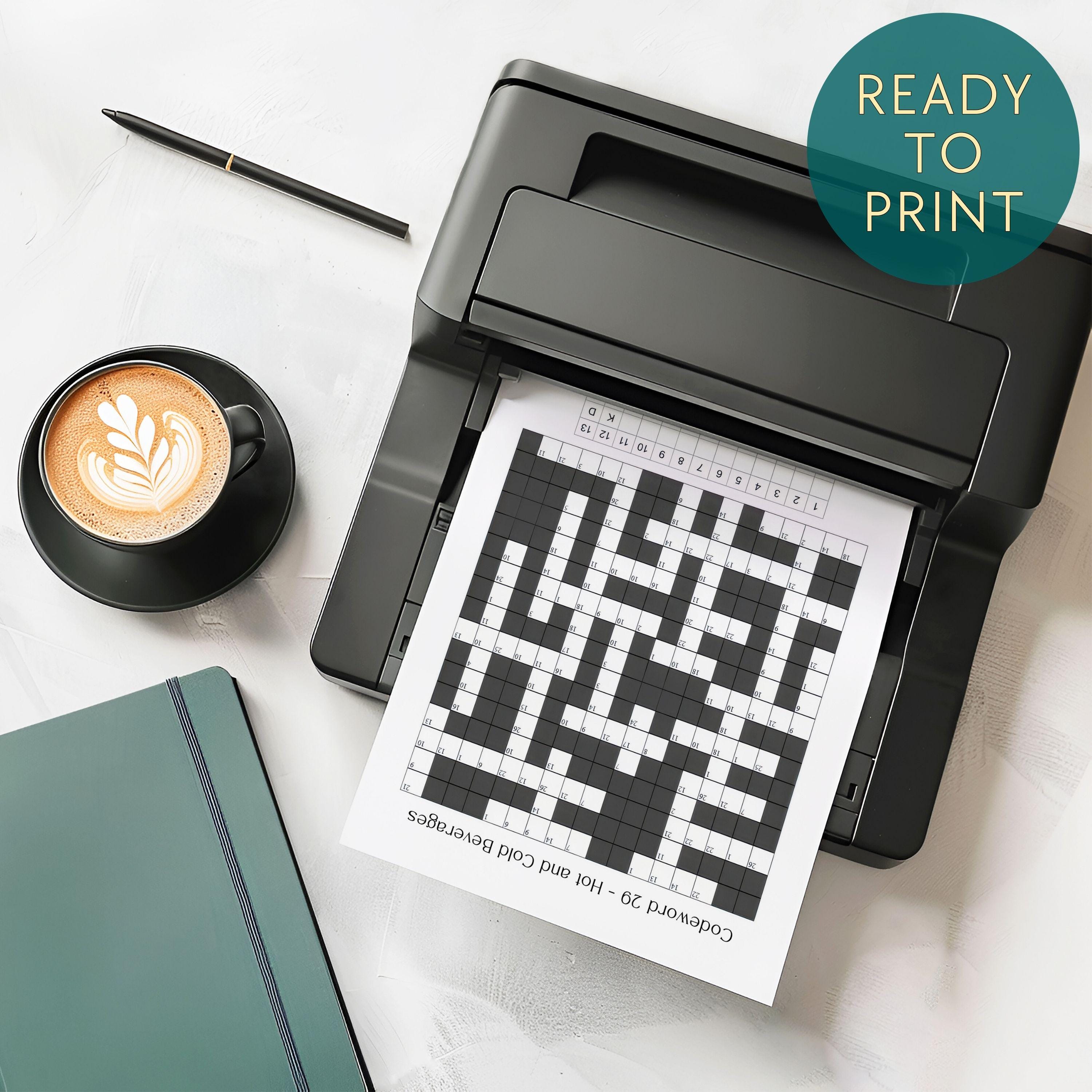Eagle Code Word 50 Codeword Puzzles β Printable Themed Word Challenges From Beginner to ...