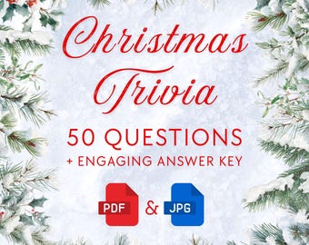 Trivia-spel Kerstmis – 50 vragen met antwoordsleutel en boeiende uitleg | Leuke en leerzame quiz