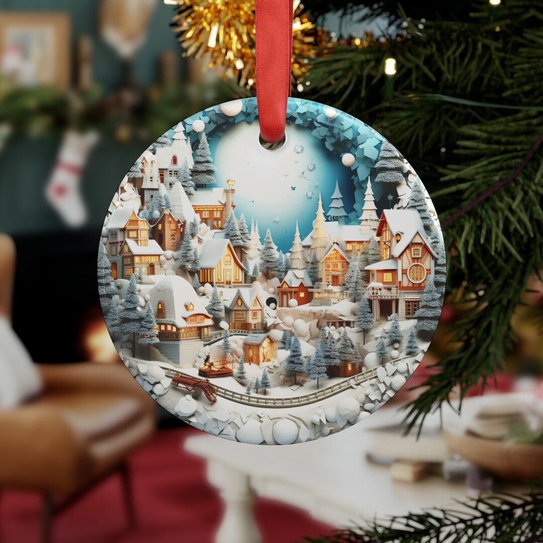 Christmas Village Ornaments 
