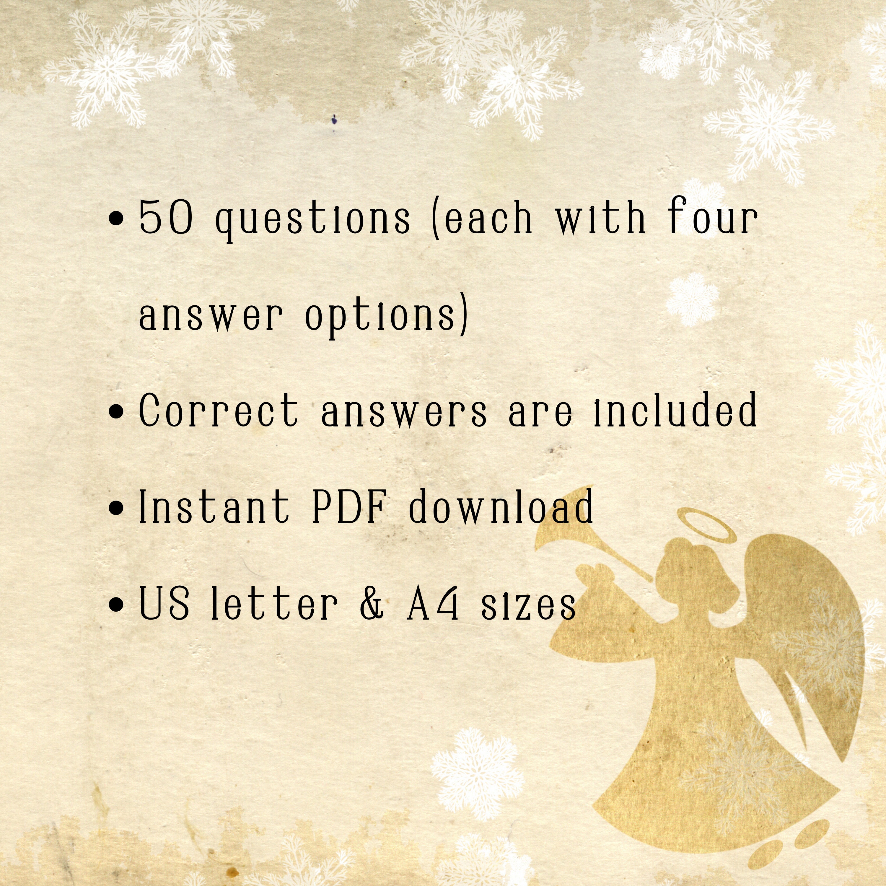 Printable Christian Christmas Trivia Christmas Bible Trivia Trivia Game