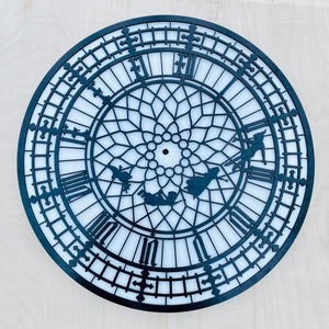 Peter Pan Wooden Clock – Neverland-Inspired Wall Décor for Nursery, Kids Room & Disney Lovers – Handcrafted Fairytale Clock Gift