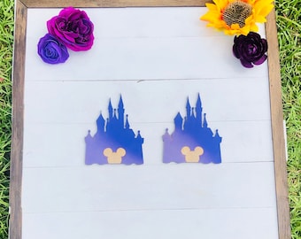 Rapunzel Inspired Ombre Coaster Set of 4  || Lost Princess Coasters || Best Day Ever Coasters
