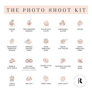 The Photo Shoot Kit Influencers Photographers Videographers Event Coordinators Style Kit Styling Tools Fashion Kit Bloggers Fashion Stylist image 4