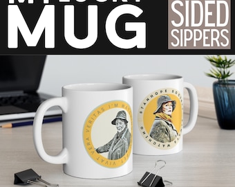 Vera Stanhope Society Mug  Inspired by Vera Stanhope DCI  (Doublesided/2 different  size options)