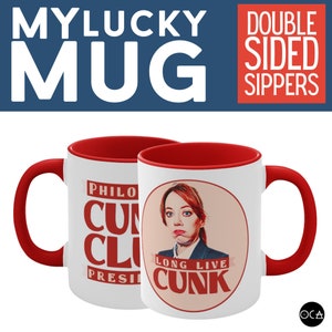 Philomena Cunk Mug (Doublesided/2 Color Options) Herbteller Lucky Mugs