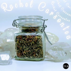 Rachel CarsonTea (An Herbal Ode to the Queen of Spring) Herbteller Tea Writing Ritual Giftset