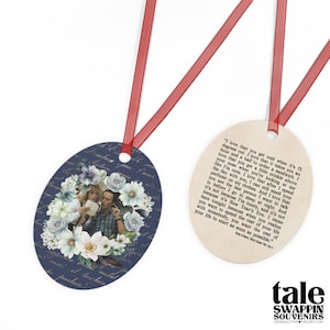When Harry Met Sally Ornament (Doublesided)  Herbteller Tale Swappin Souvenir