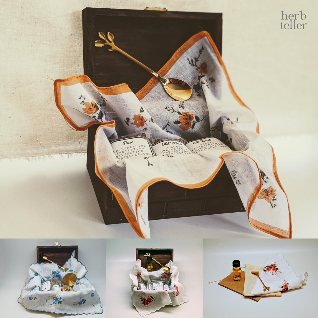 Persephone's Pleasure Herbteller Ceremoment Tea,incense,ritual,oil Set