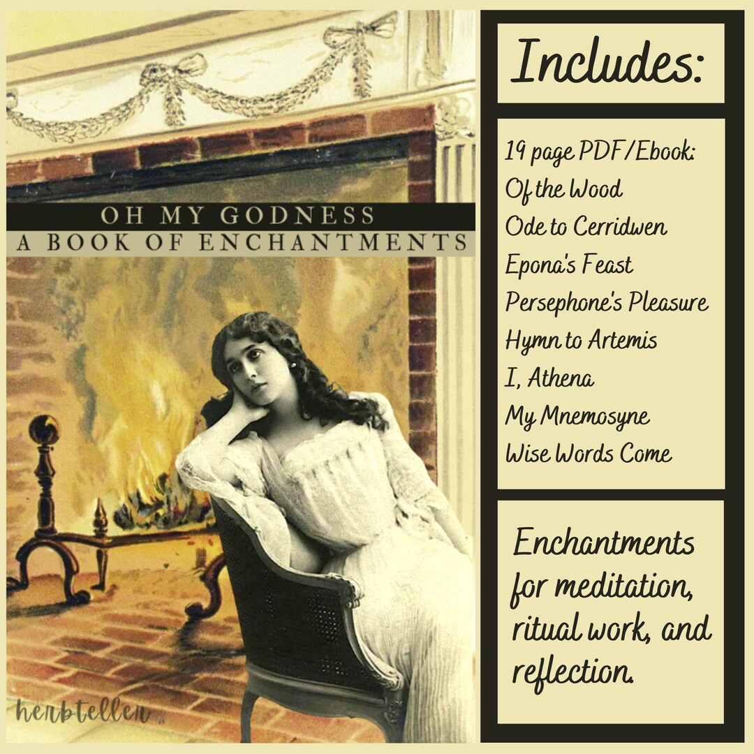 Oh My Godness, a Book of Enchantments | Collage Art and Invocations ...