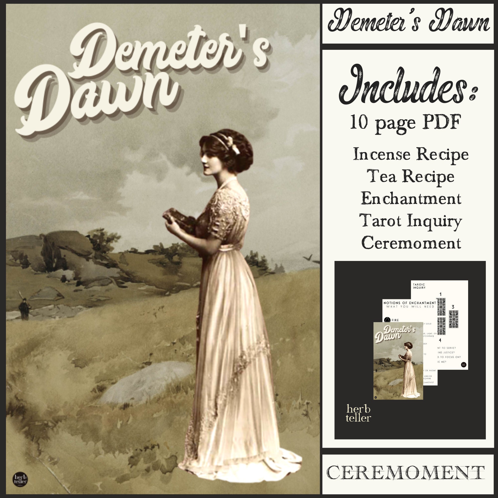 Demeter Incense - Etsy