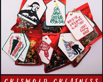 Griswold Greatness Sipset (6 Christmas Handcrafted Teas inspired by National Lampoon’s Christmas Vacation)