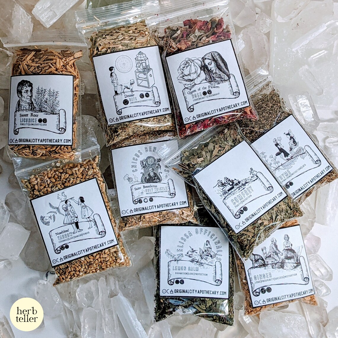 Capricorn Herbs Apothekit herb Kit/tea Kit Etsy