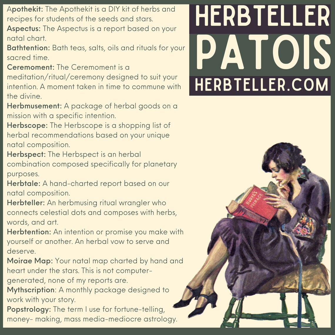 Capricorn Herbs Apothekit herb Kit/tea Kit Etsy