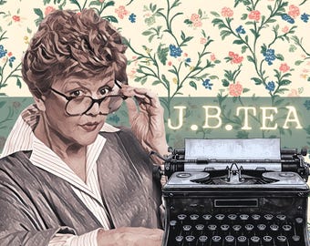 Herbtention: J.B. Tea (Jessica Fletcher (Murder She Wrote)-inspired Herbal Tea/Infusion) Herbteller Tea Giftset