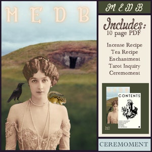 Ceremoment: Medb/Maeve/Celtic Queen Mab Ritual (Digital Download PDF & Ebook)