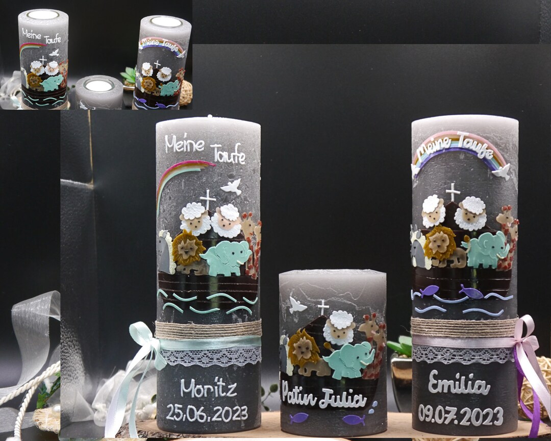 Party-Zubehör Mit Arche-Noah-Motiv – Wimpelkette „BABY SHOWER“, 2,74 M Lang