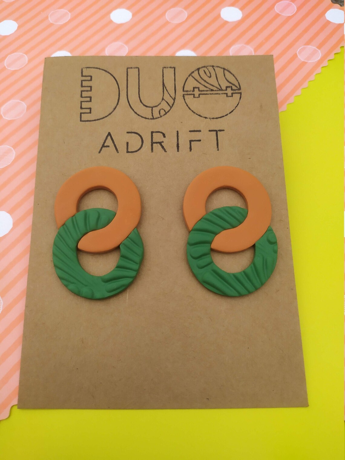 The Sri Lanka POLYMER CLAY EARRINGS Handmade Super Etsy