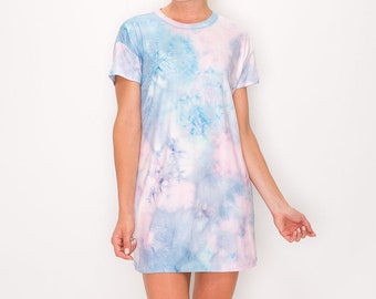 Tie Dye Swing Dress - Etsy