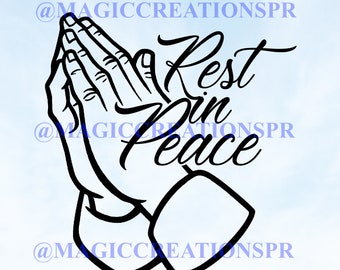 Rest in peace png image rests in peace art to create stickers or craftsmen