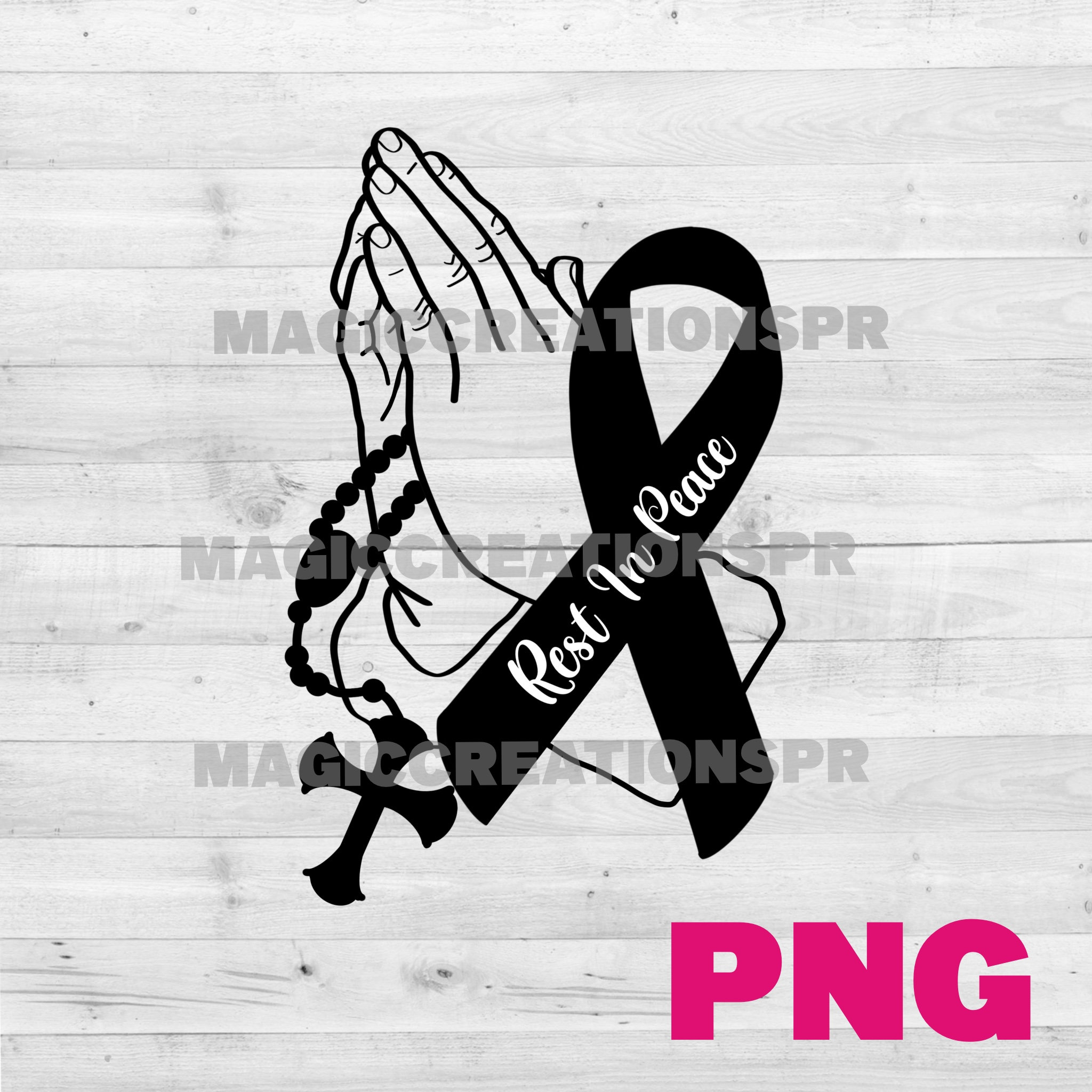Rest in Peace Digital Image Png Descanza En Paz Imagen Digital Etsy