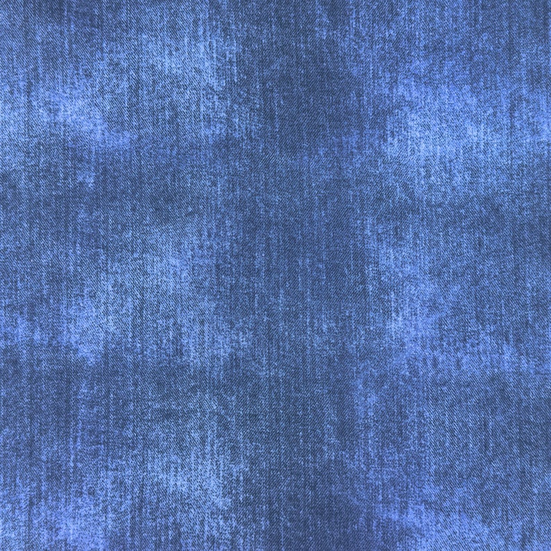 Jersey Jeansoptik blau Basic Stoff nähen Bild 1