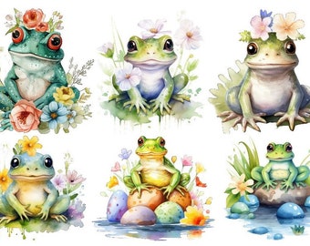 Bügelbild Bügelmotiv Frosch Kröte Teich Blumen Junge Mädchen verschiedene Größen