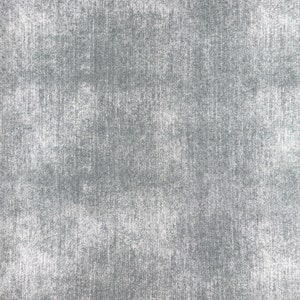 Könnte beinhalten: Nahaufnahme eines grauen Jeansstoffes mit einer strukturierten Webart.