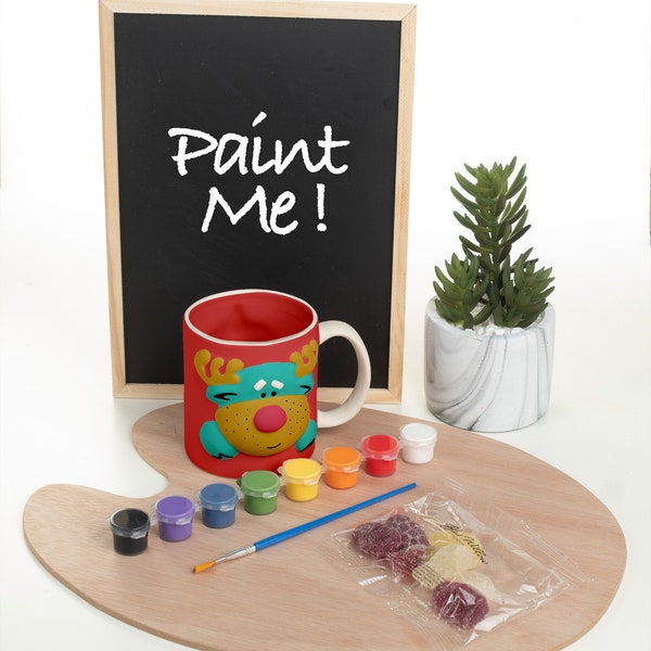 Paint Your Own Mug Kit Etsy UK