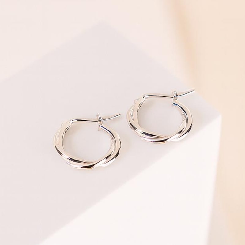 London Earrings - Silver