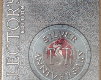 Shrink Wrapped TSR Collector's Edition 25th Anniversary Box Set Unopened, TSR11549, Classic Modules, and Rulebook Easley Print D&D ADnD
