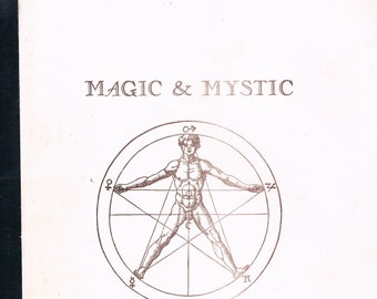 Magic & Mystic Book of Runes and Symbols Great for World Building, Maps and Missives