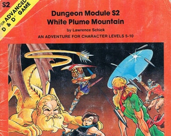 S2 White Plume Mountain TSR9027, Advanced Dungeons & Dragons 1st